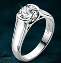 Timeless 925 Silver Circle Ring