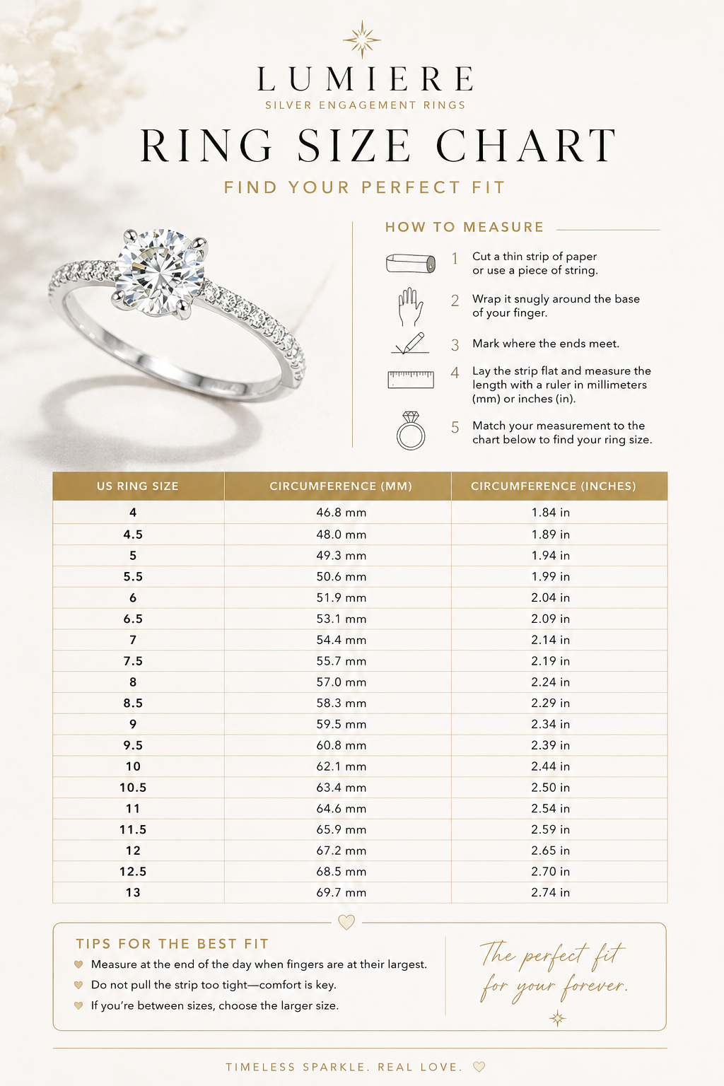 (sz6) Moissanite Wedding Band 925 Sterling Silver Anniversary (Size 6)