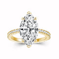 3.5CT Marquise Cut Engagement Ring (Size 4.5)